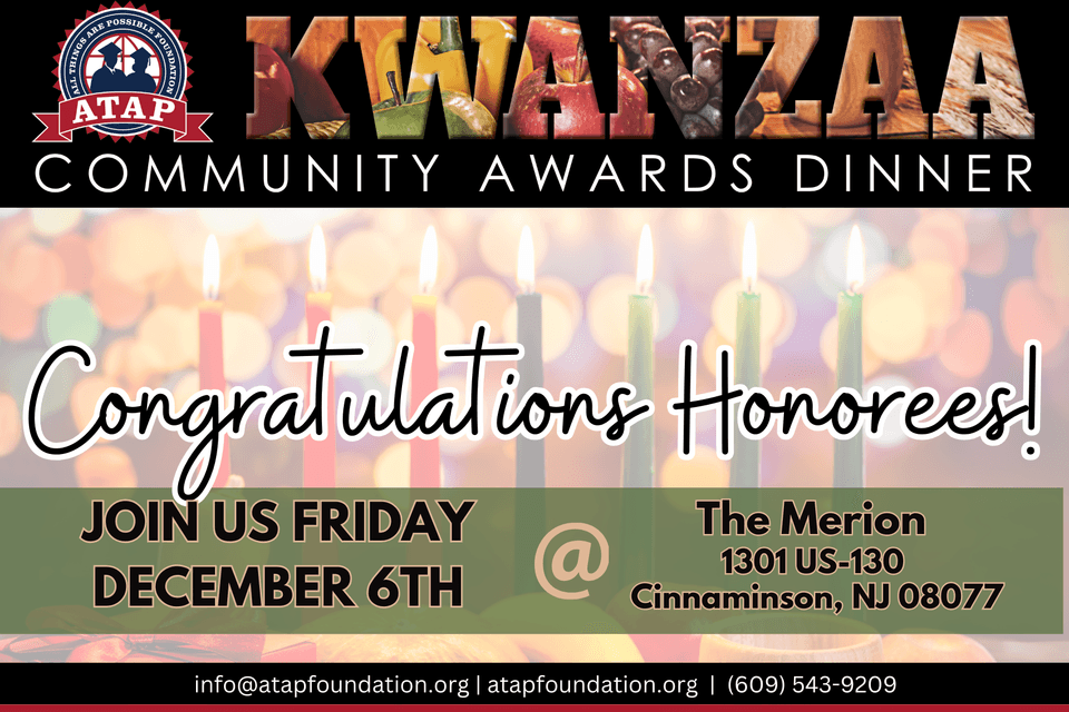 All Things Are Possible Foundation Announces 2024 Community Service Award Honorees in Burlington County