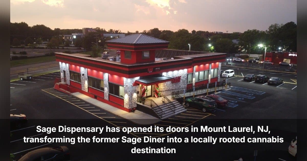 Sage Dispensary Opens in Former Sage Diner, Reviving a Mount Laurel Landmark
