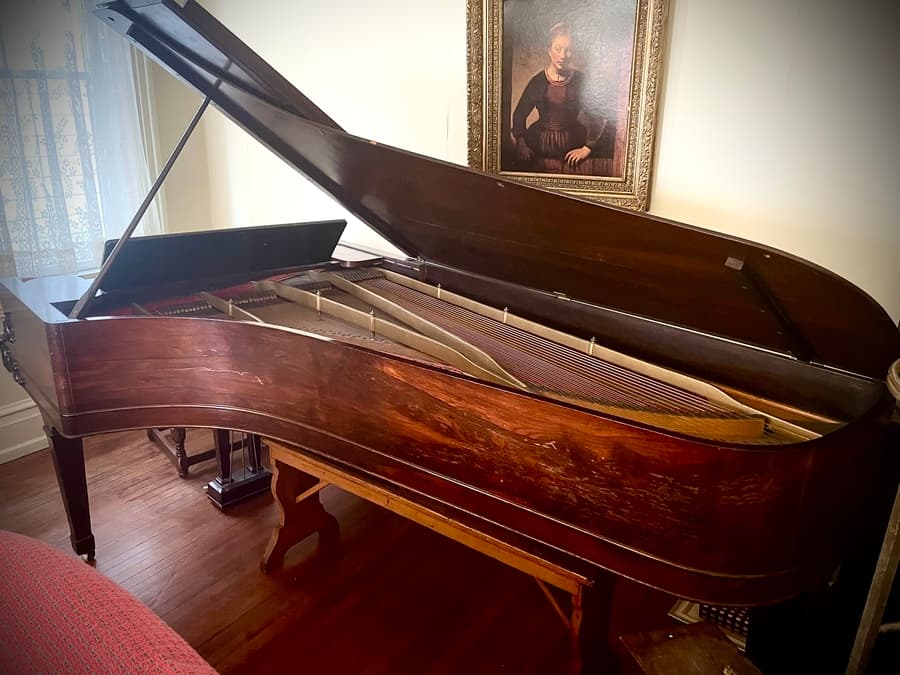 Historic 1859 Steinway Concert Grand Piano Offered for Sale by Renowned Musician